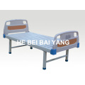 a-104 Flat Hospital Bed with ABS Bed Head